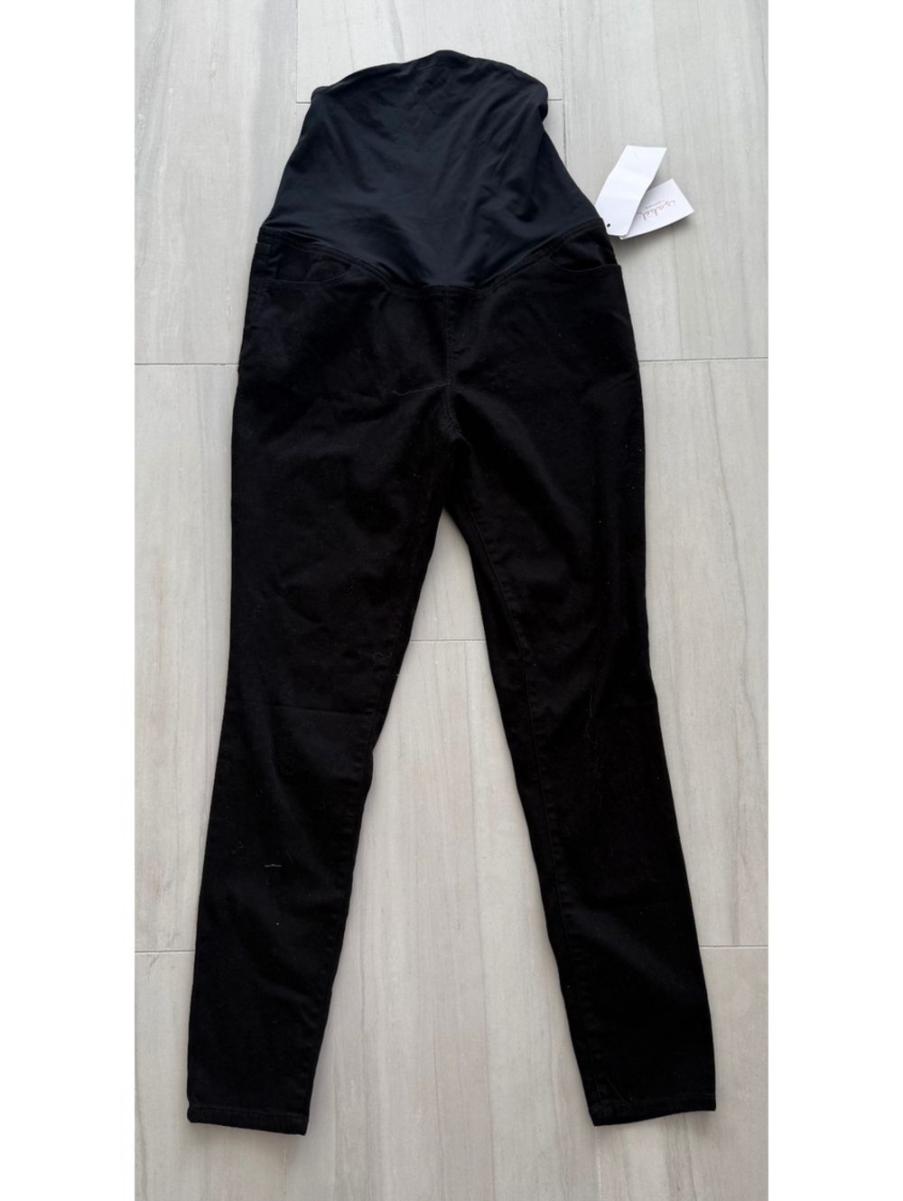 Isabel by Ingrid & Isabel Maternity Skinny Entubado Jean Black Size 6